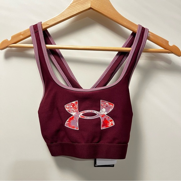 Girl's Under Armour UA Crossback Graphic Sports Bra Large - Picture 10 of 12